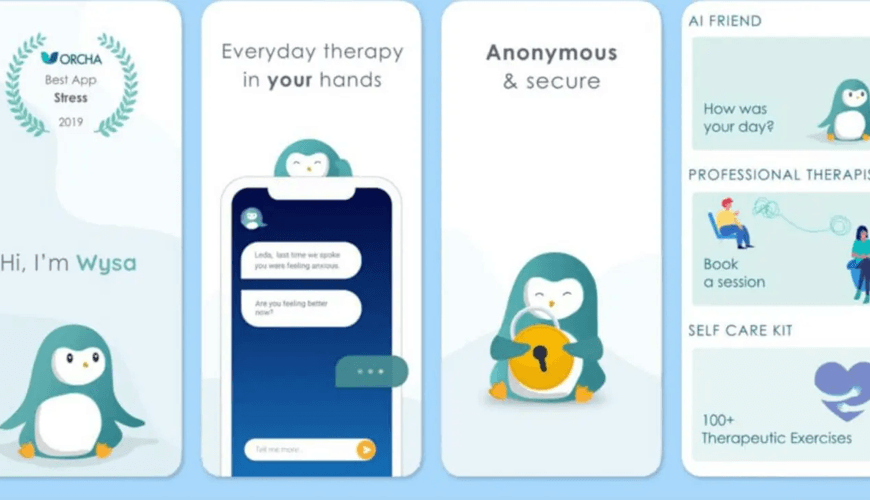 Wysa AI-guided emotional support